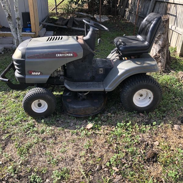 Craftsman 38 Inch Cut Riding Mower for Sale in Austin, TX OfferUp