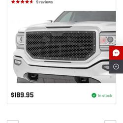 Have grille for $130  “2016-2018 GMC Sierra 1500 mesh grille” Pm if interested 