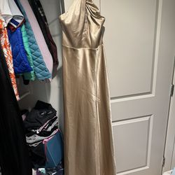 Gold Bridesmaids Dress- Never Worn