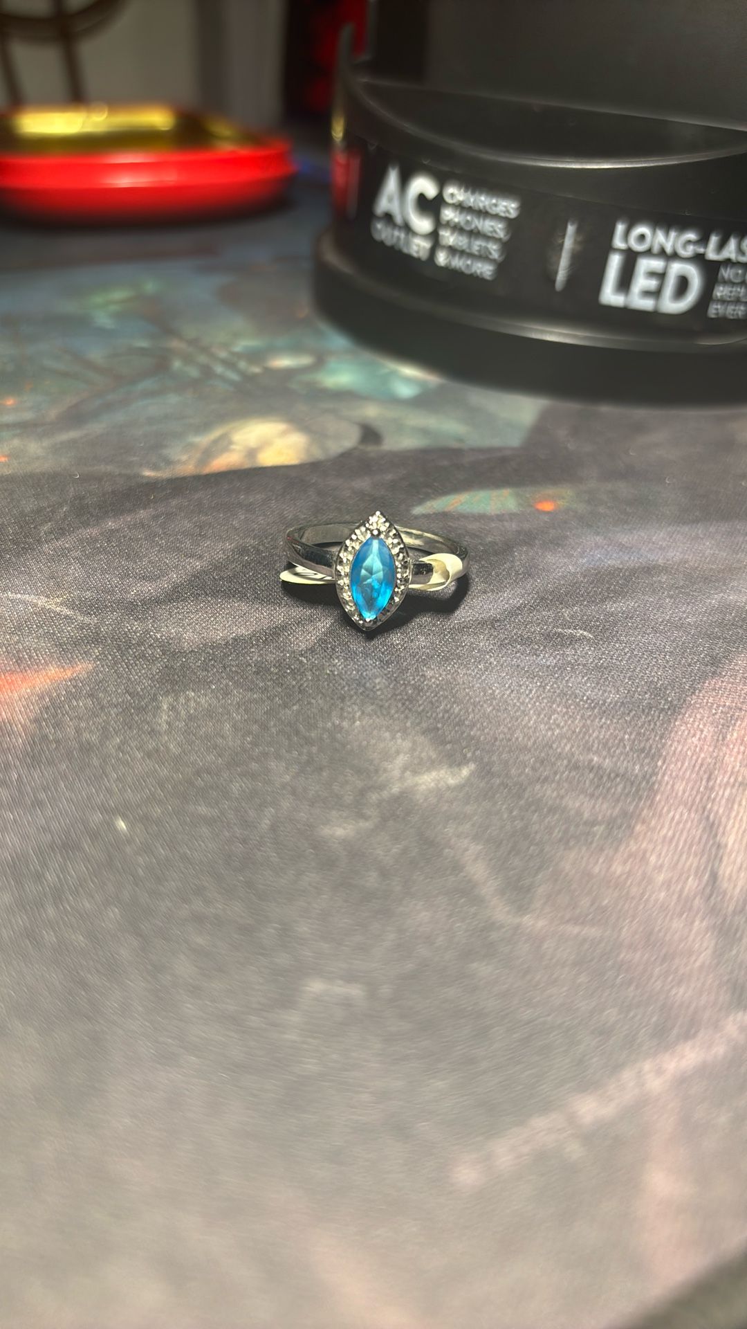Blue Ring Size 10