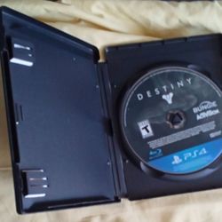 Destiny ps4 Game (GameStop case)