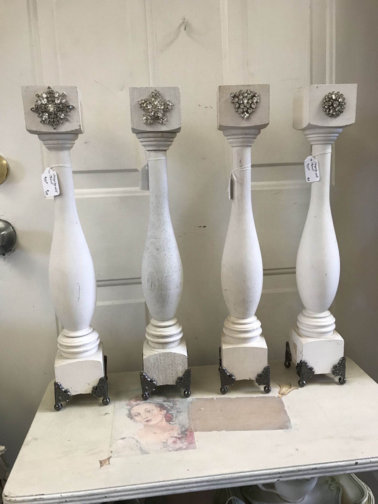 Vintage candle holders