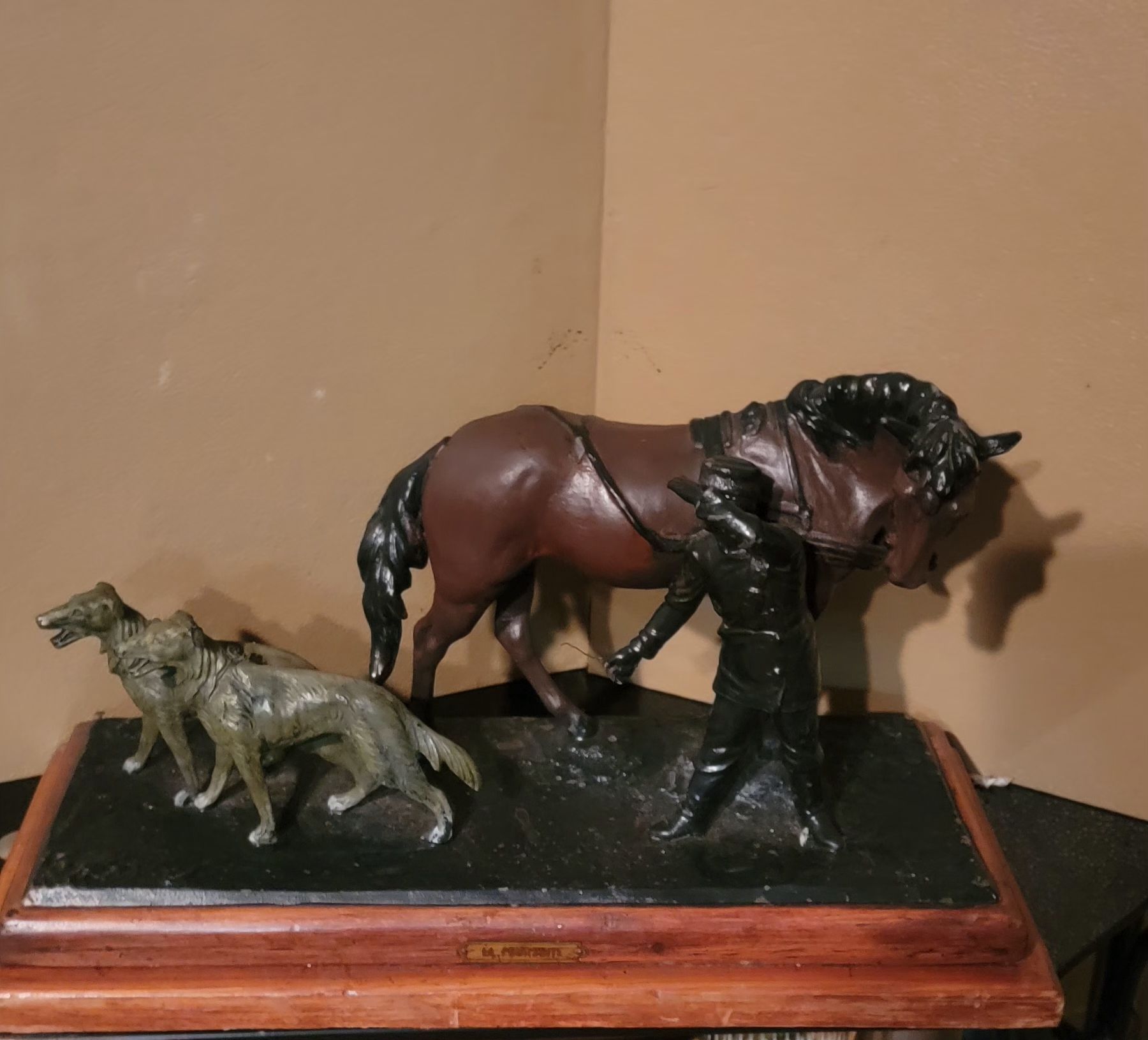 LA POURSUITE HUNTING DOGS 10x17" WIDE