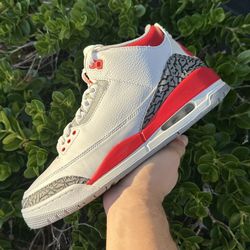 Jordan Retro 3 Fire Red