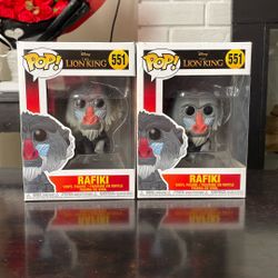Two Funko Pops