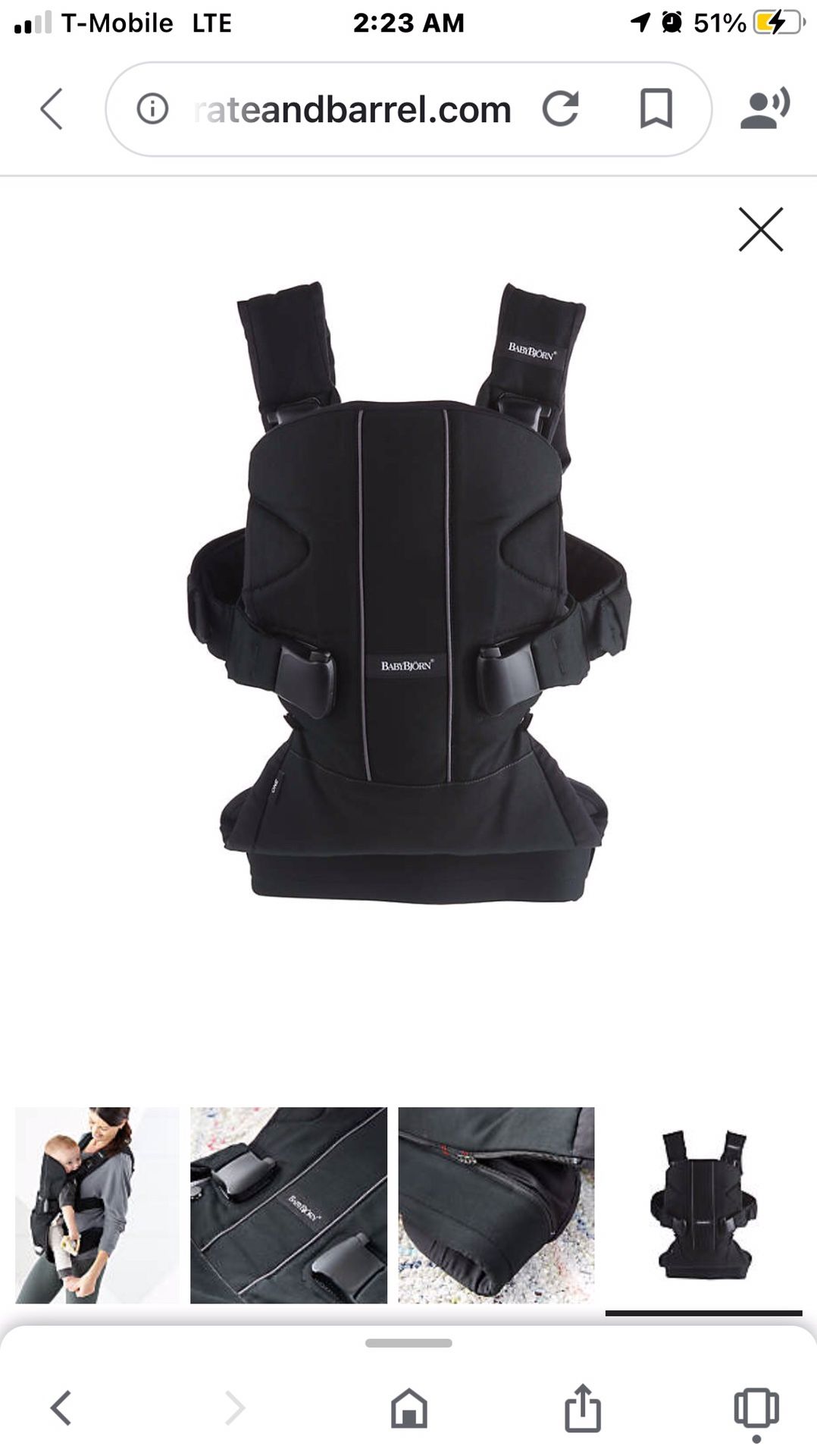 BabyBjorn carrier