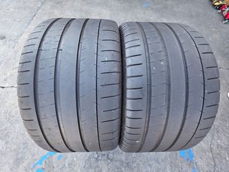 2 USED TIRES MICHELIN 285/30/20