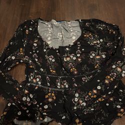 Old Navy Blouse Size Medium 