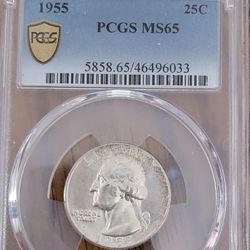 1955 Washington Quarter Silver
