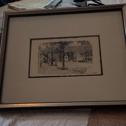 Three Small Vintage Prints