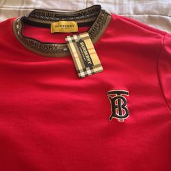 Burberry Red / Black W The Tags 