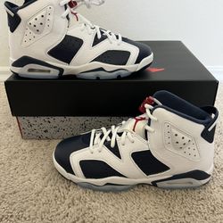 Nike Air Jordan 6 Retro Olympic 2024