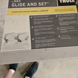 Thule 883 Glide And Set Kayak Rack