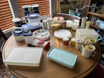 Tupperware containers. $2-6 each. Rochester wa. 