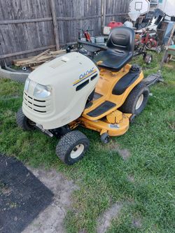 Cub cadet riding mower