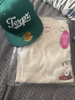 terpz brand hat and shirt 