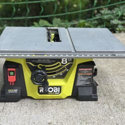 Ryobi 8 1/4in. Brushless 18V Table Saw,tool Only 