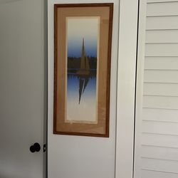 Vintage Artist Proof Picture Of Anchovy Bay