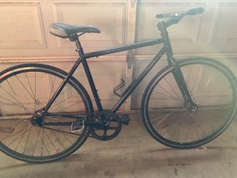Black Fixie Bike