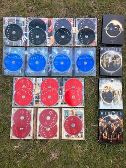 Heroes, DVDs of complete seasons 1-4