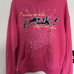  PINK Sp5der Hoodie 