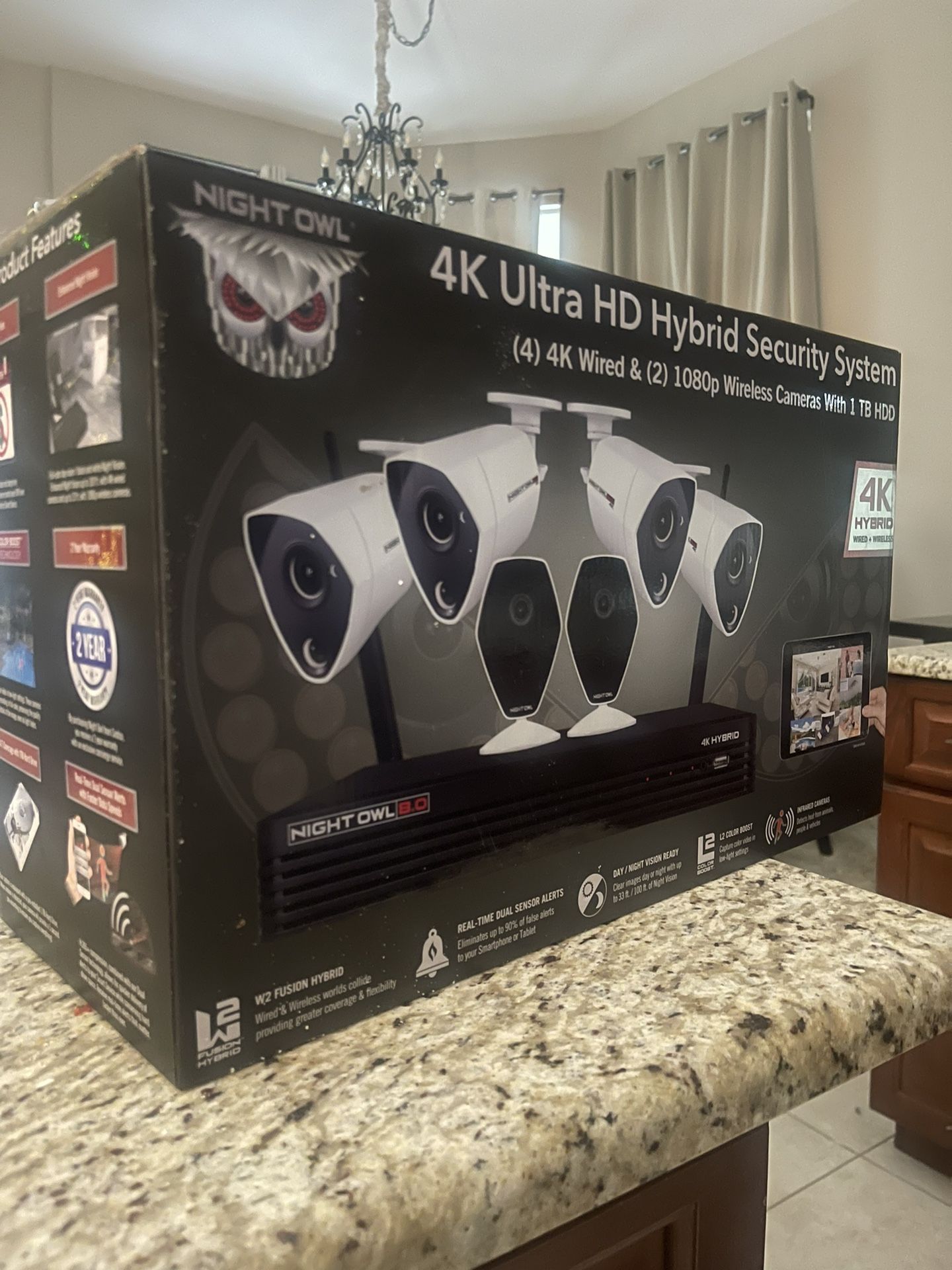 Night Owl 4K Ultra HD Hybrid Security System for Sale in Valrico, FL ...