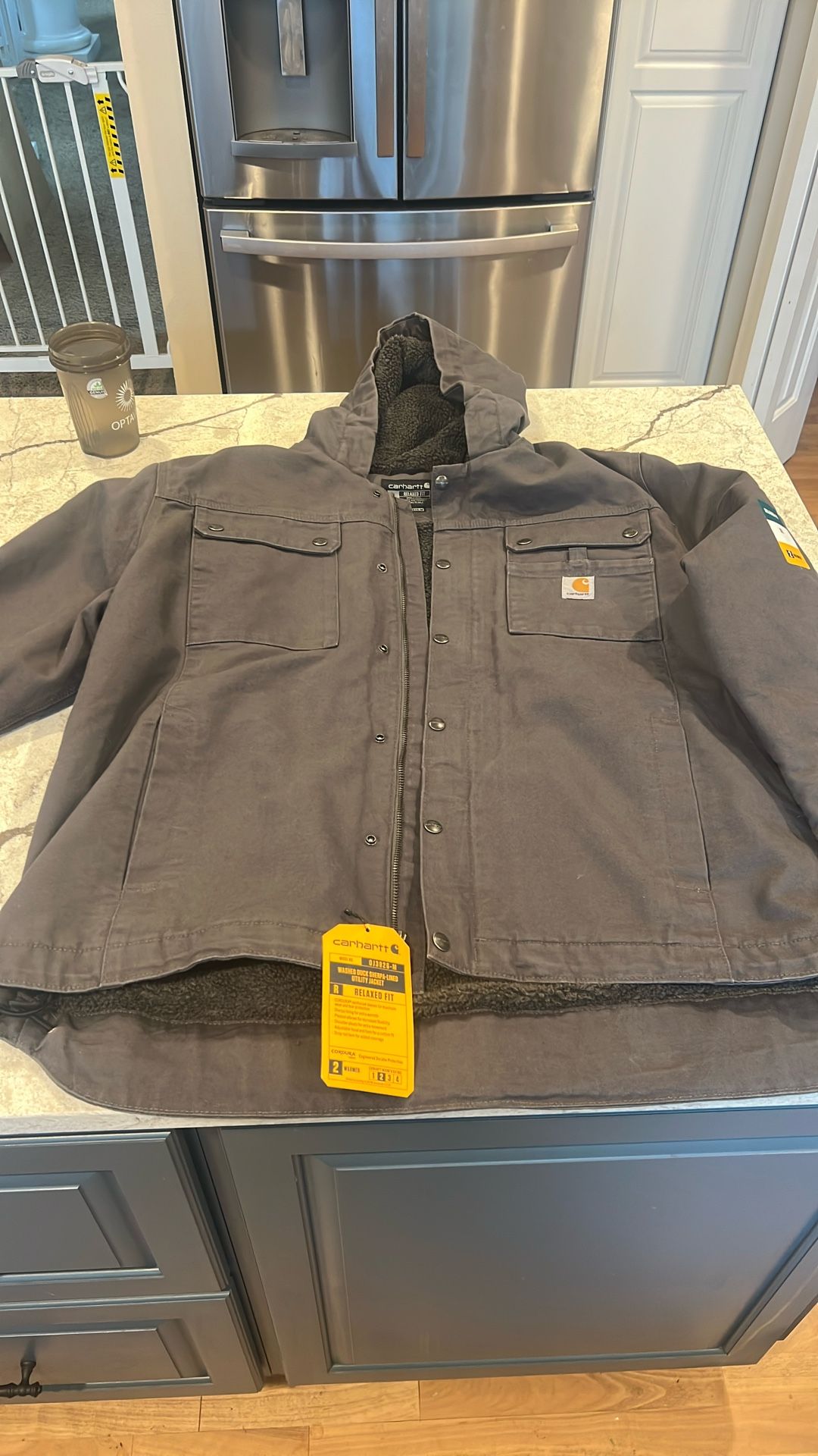 Cathart Duck Sherpa Lined Utility Jacket