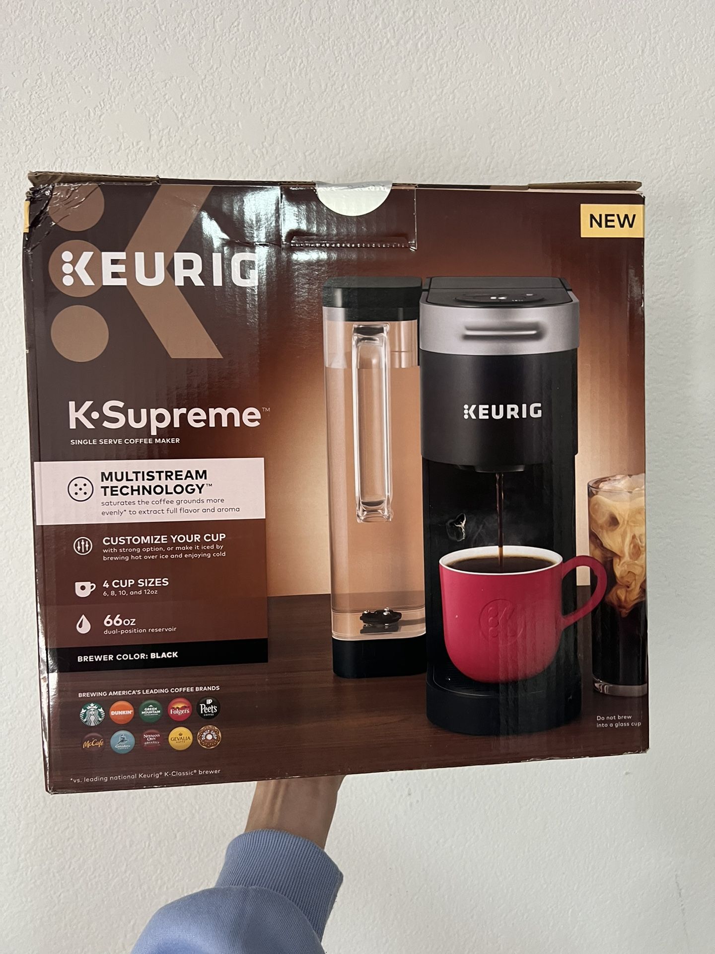 Keurig-K- Supreme Smart Single Serve