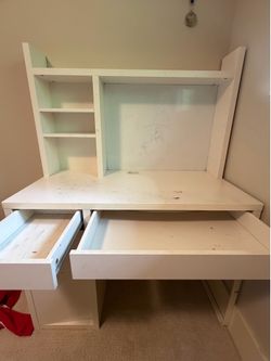 IKEA white desk