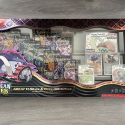 Paldean Fates Great Tusk Premium Collection