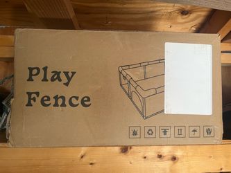 Pop up play fence