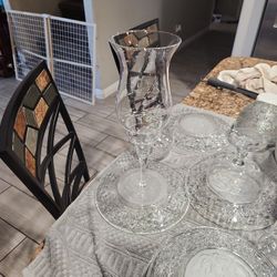 Princess House Heritage Pillar Candle Holder