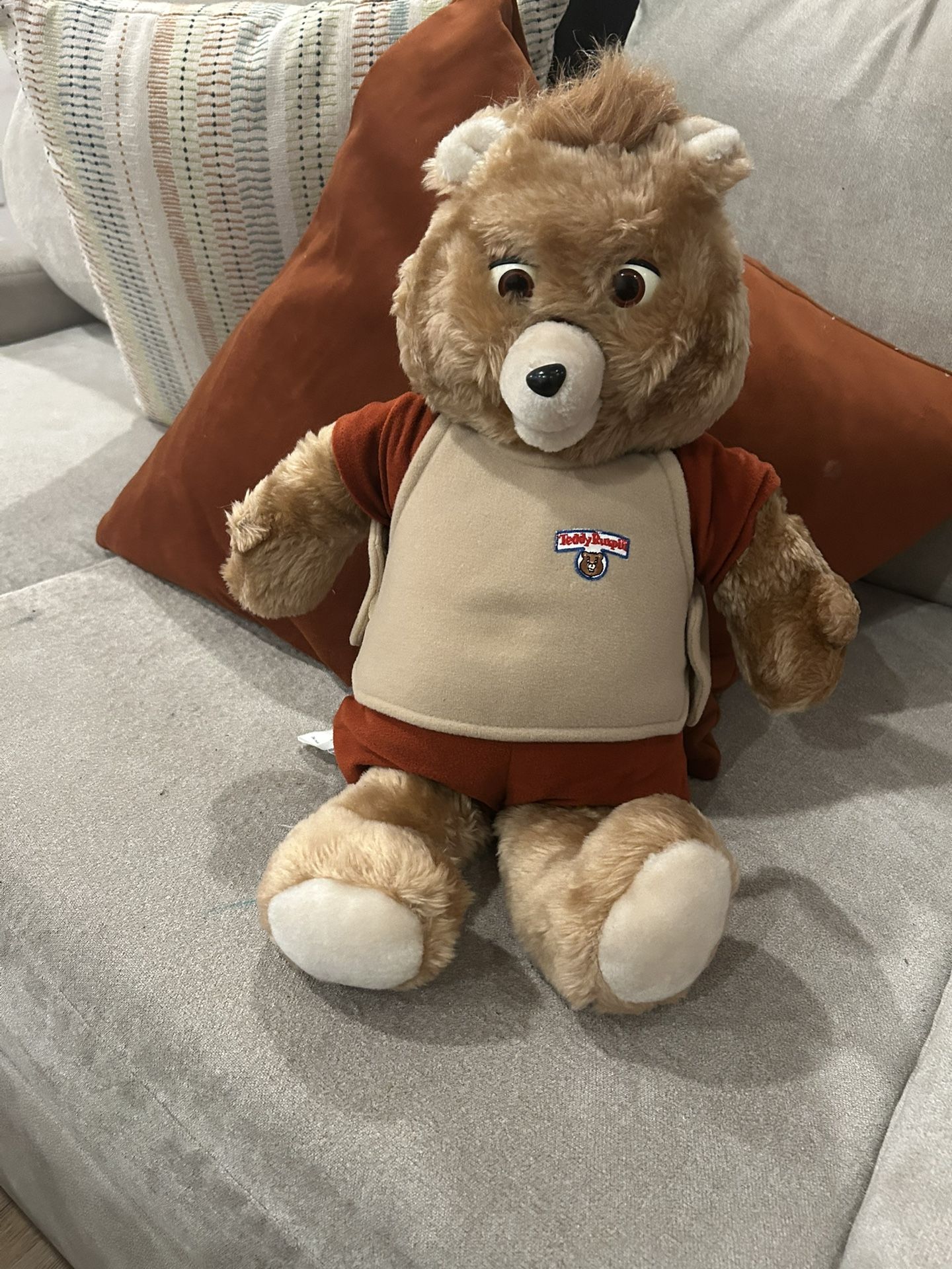 Teddy Ruxpin Grunge Music Vintage 1985 Worlds of Wonder