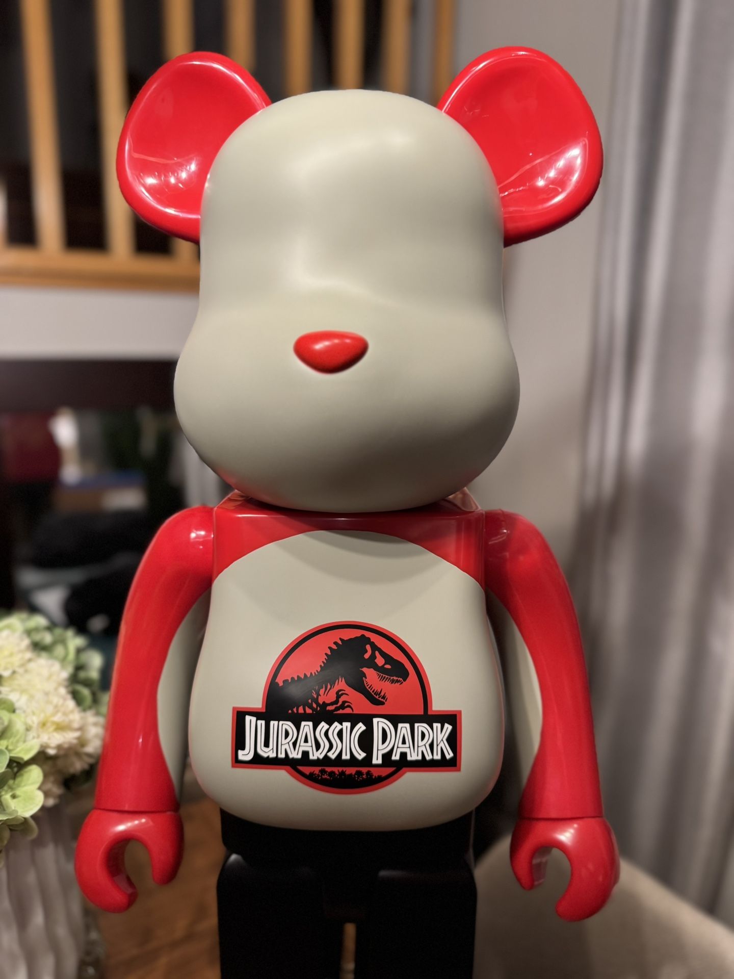 Jurassic Park 1000% Bearbrick Figure