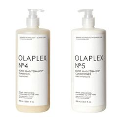 Olaplex No. 4 Shampoo & No. 5 Conditioner W/Pump 33.8 fl 100%  Vegan