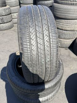 Set Of Used Tires With Good Thread Life 255/50R20 Bridgestone Alenza