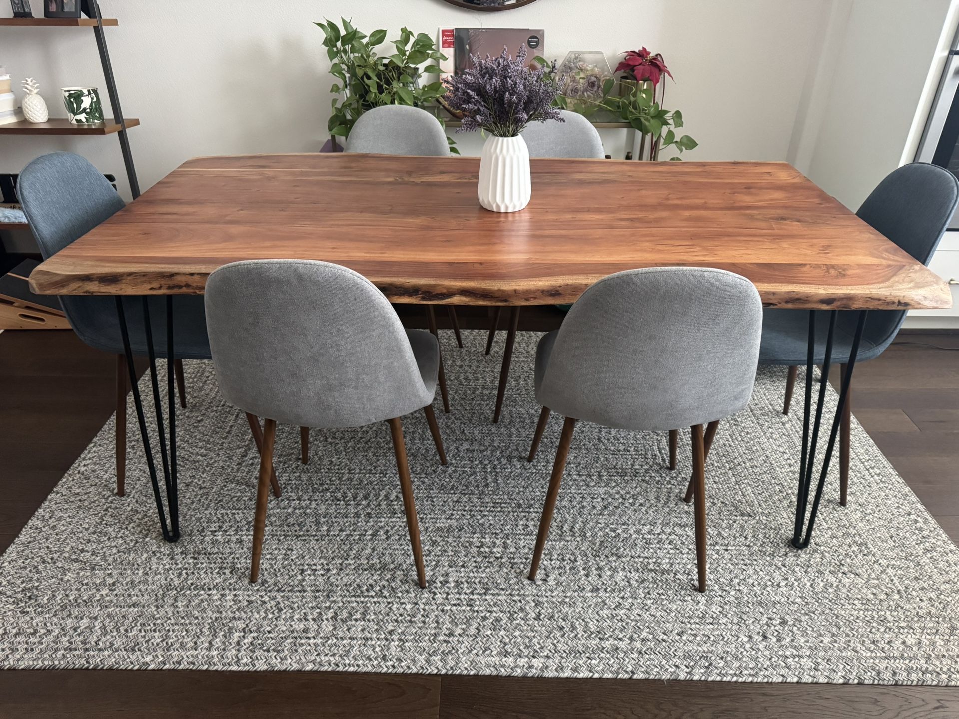 Wood Dining Table Set