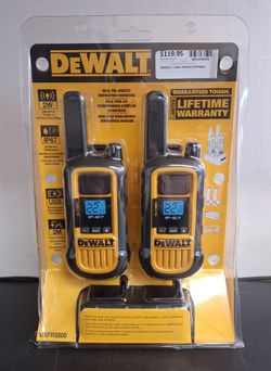 DEWALT 2 WAY RADIO DXFRS800