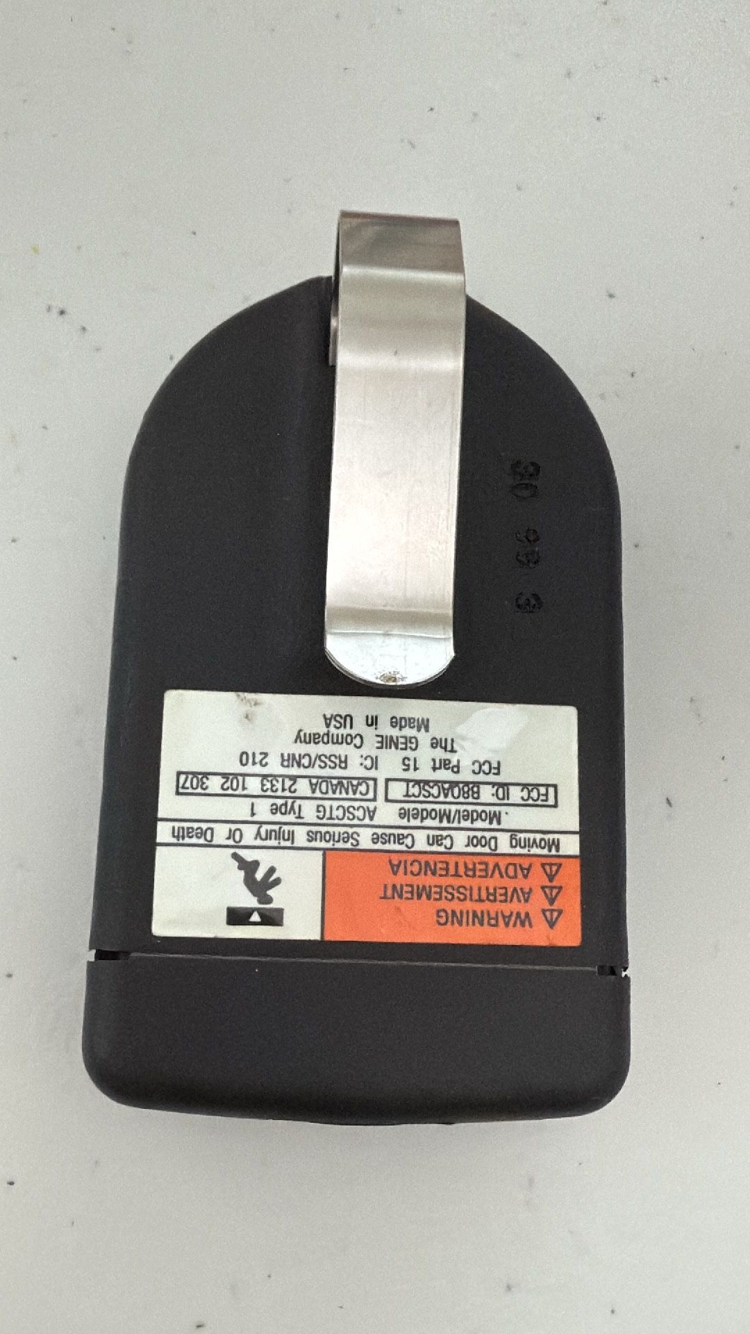 Genie Garage Door Opener Remote