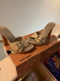 Ostrich Heels