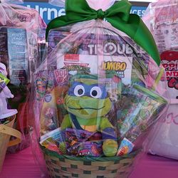 Ninja turtle basket