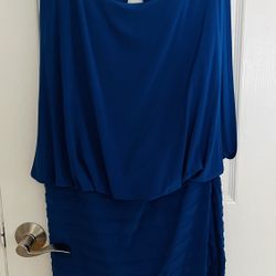 Royal Blue Short Dress