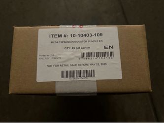 Pokemon ME04 Chaos Rising Booster Bundle Sealed Case 25 Boxes