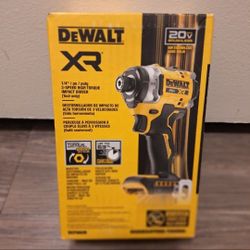DEWALT 20V MAX XR 1/4 Inch Cordless Impact Driver, Bare Tool Only (DCF860B)