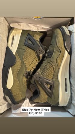Jordan 4 Olive Size 7y new