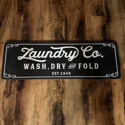 Laundry Sign 