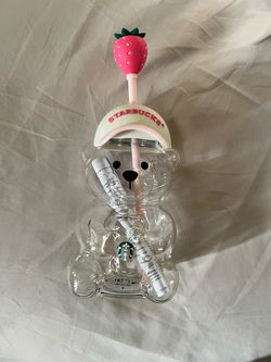 Starbucks strawberry bear