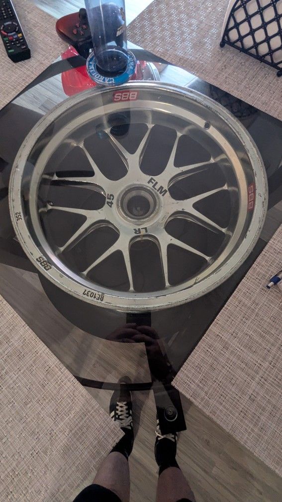 Real Porsche BBS Racing wheel