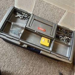 Toolbox With Misc Tools 