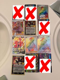 FULL ARTS and RAINBOW RARE